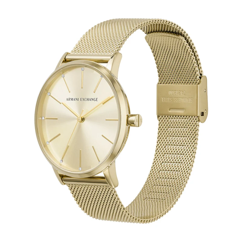 Armani Exchange Lola Femmes Montre Or AX5536