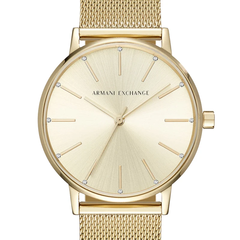 Armani Exchange Lola Femmes Montre Or AX5536