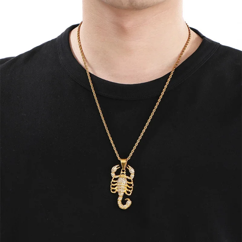 Collier Scorpion Homme
