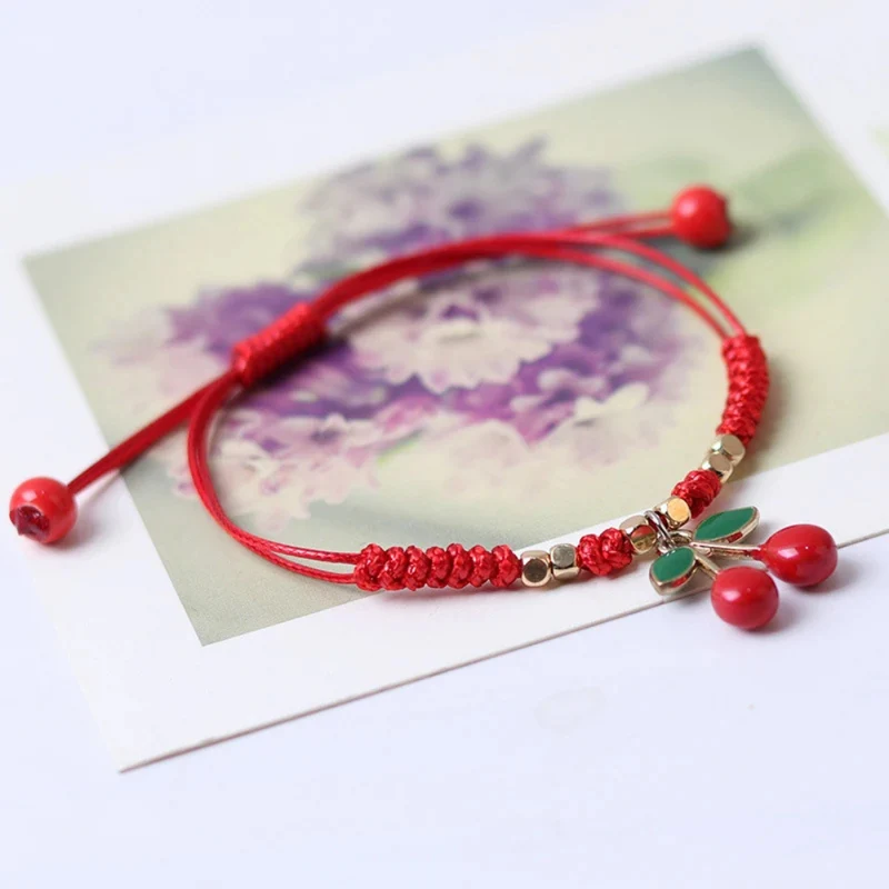Bracelet Cerise Cordon