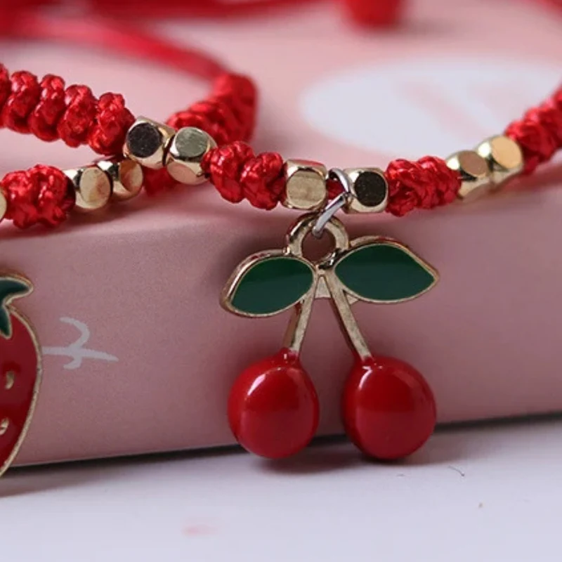 Bracelet Cerise Cordon