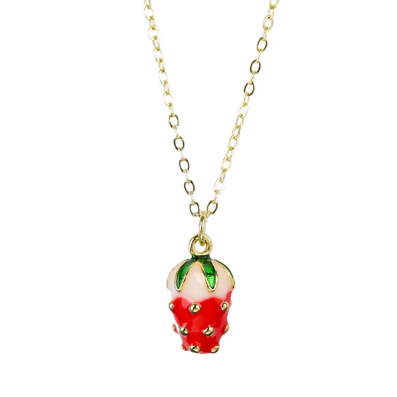 Collier Petite Fraise