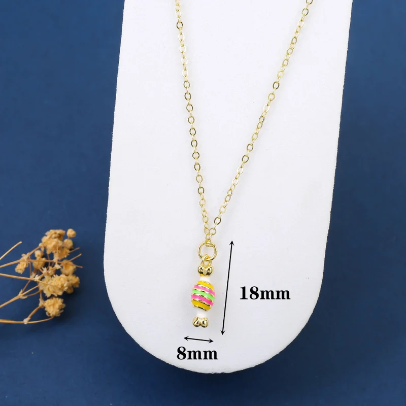 Collier Pendentif Bonbon