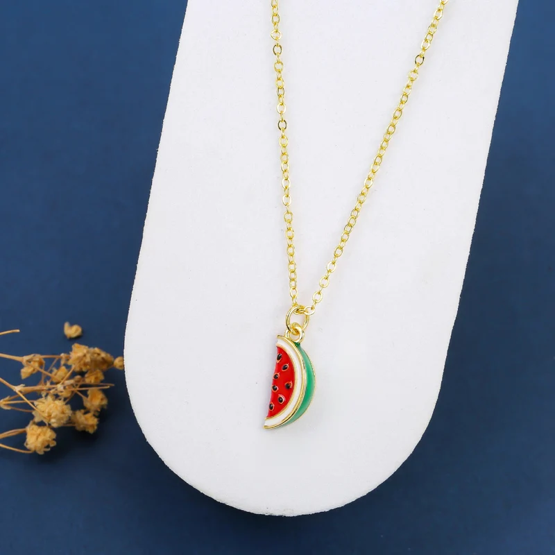 Collier Pastèque