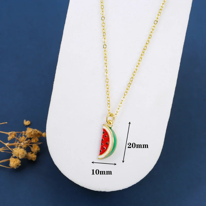 Collier Pastèque