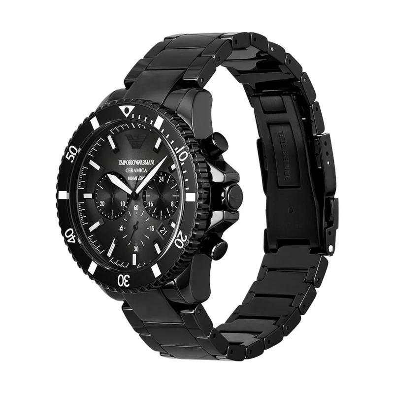 Emporio Armani Hommes Montre Noir AR70010
