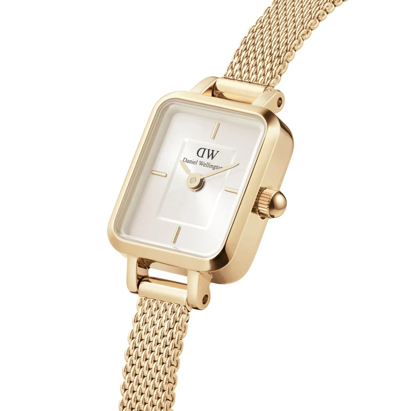 Daniel Wellington Quadro Femmes Montre Or DW00100656