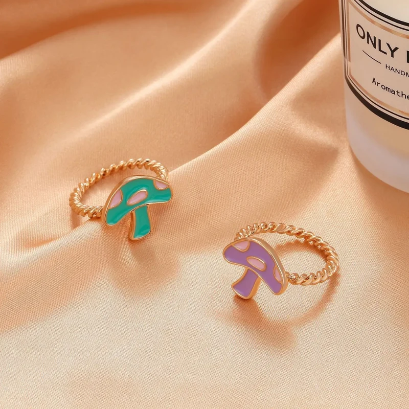 Bague Champignon Violet