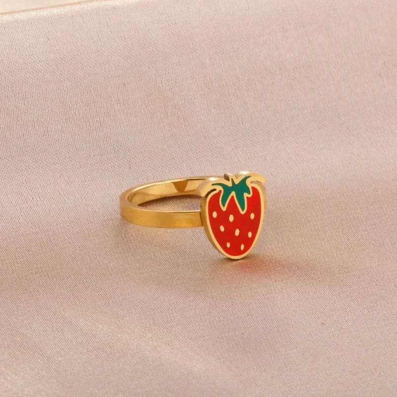 Bague Grande Fraise