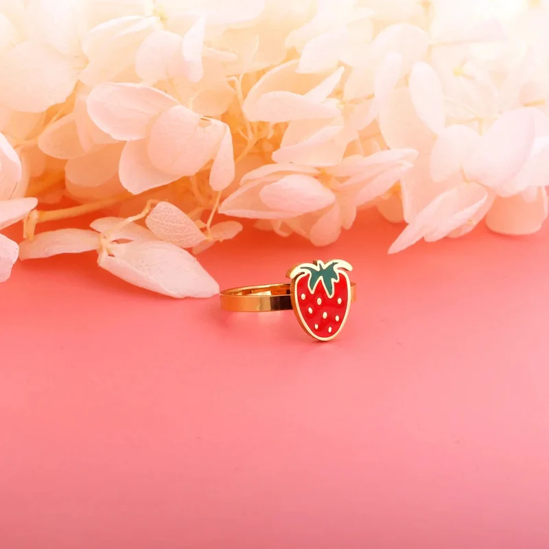 Bague Grande Fraise