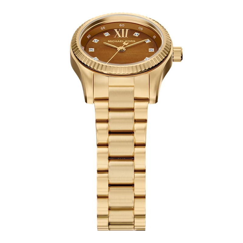 Michael Kors Lexington Round Brown Dial Watch MK7578