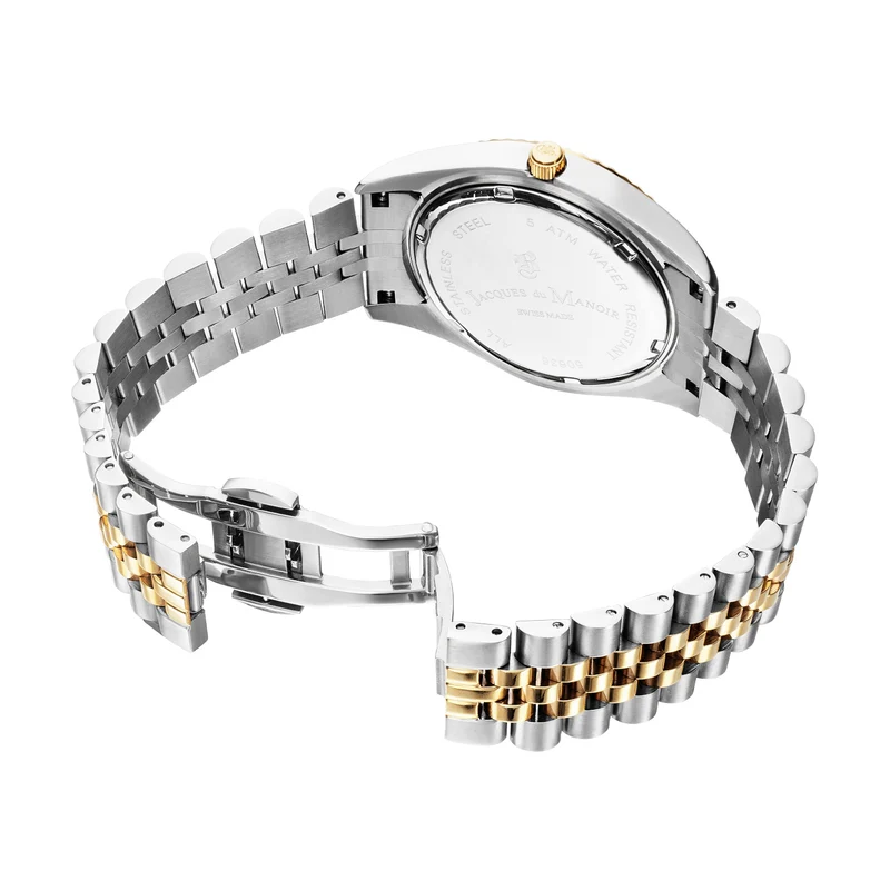 Jacques du Manoir Inspiration Business Hommes Montre Or JWN01705