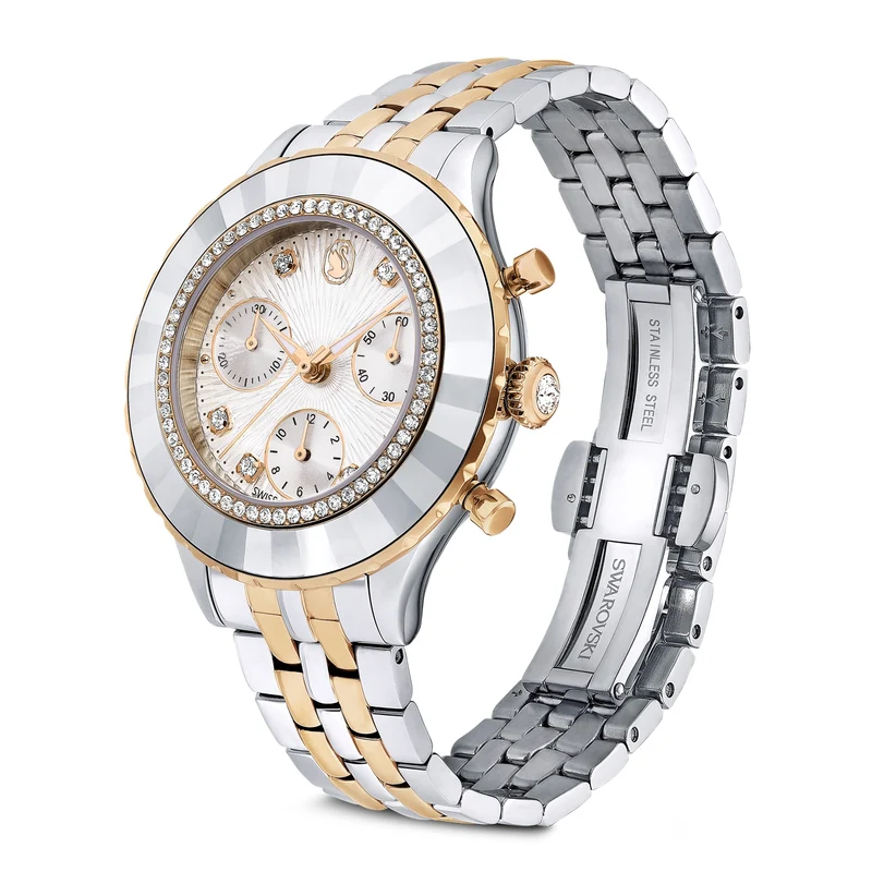 Swarovski Octea Chrono Femmes Montre Argent 5672937