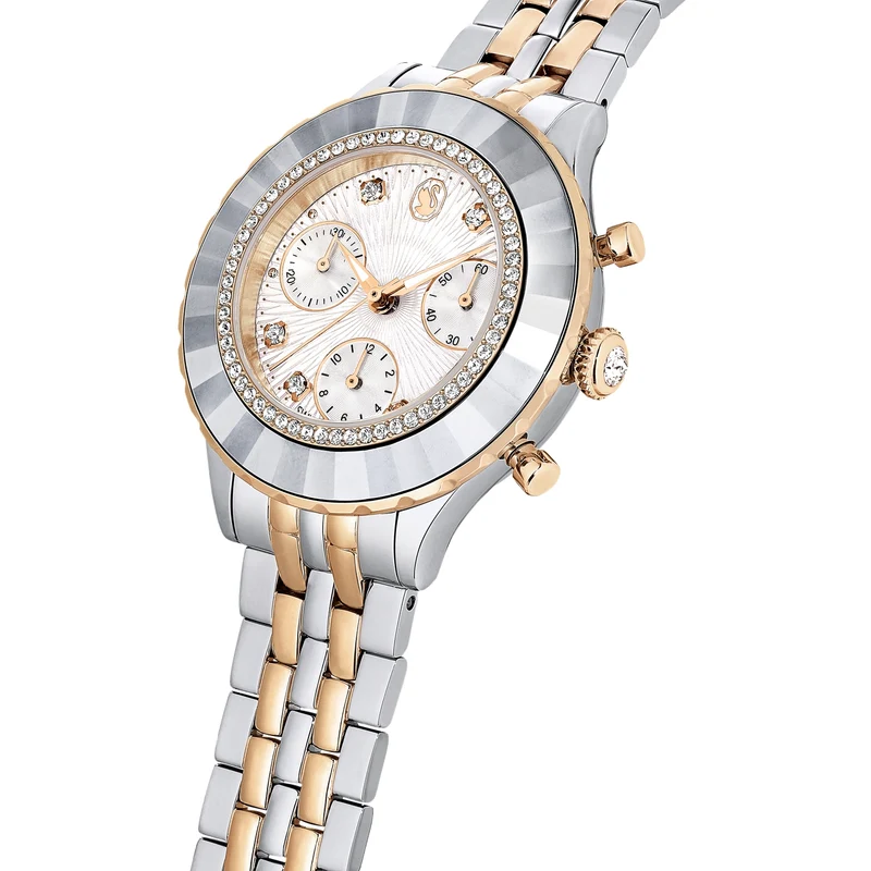 Swarovski Octea Chrono Femmes Montre Argent 5672937