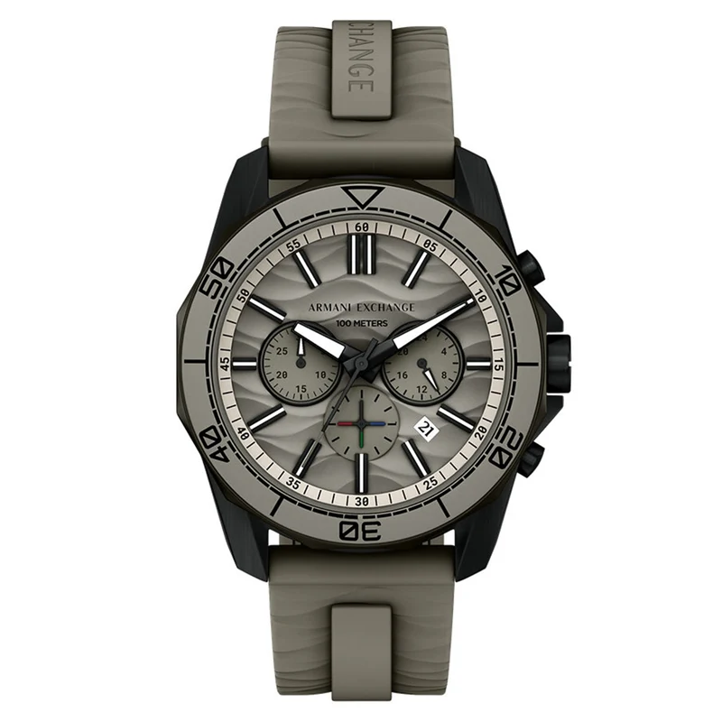 Armani Exchange Round Grey Dial Watch AX1971
