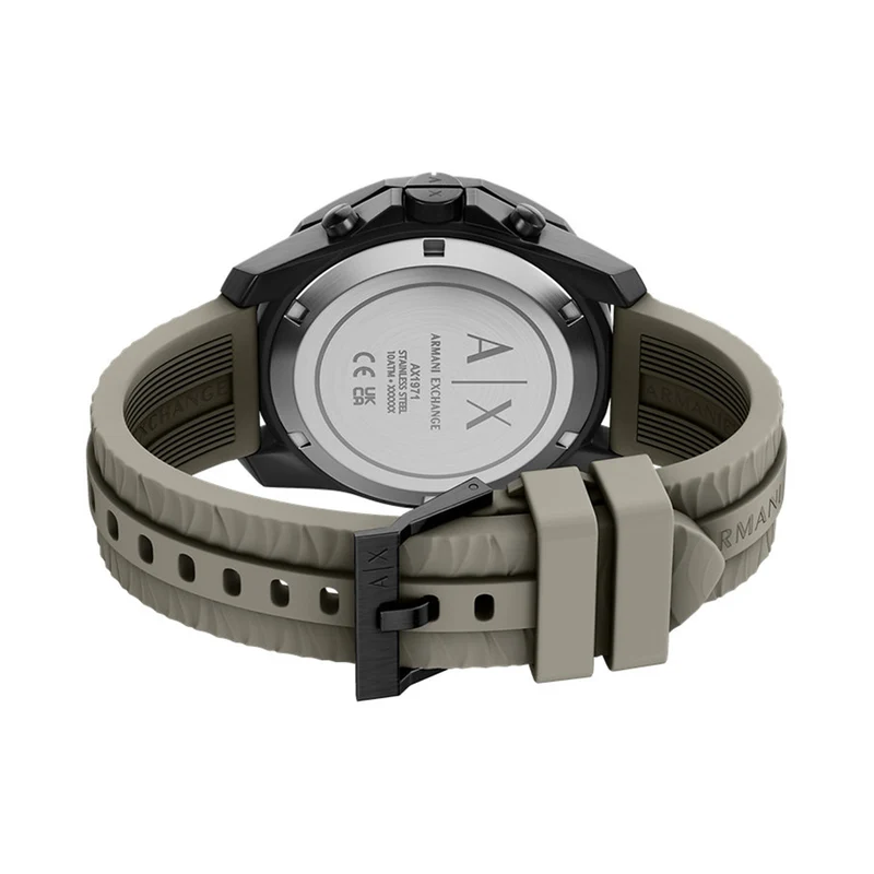 Armani Exchange Round Grey Dial Watch AX1971