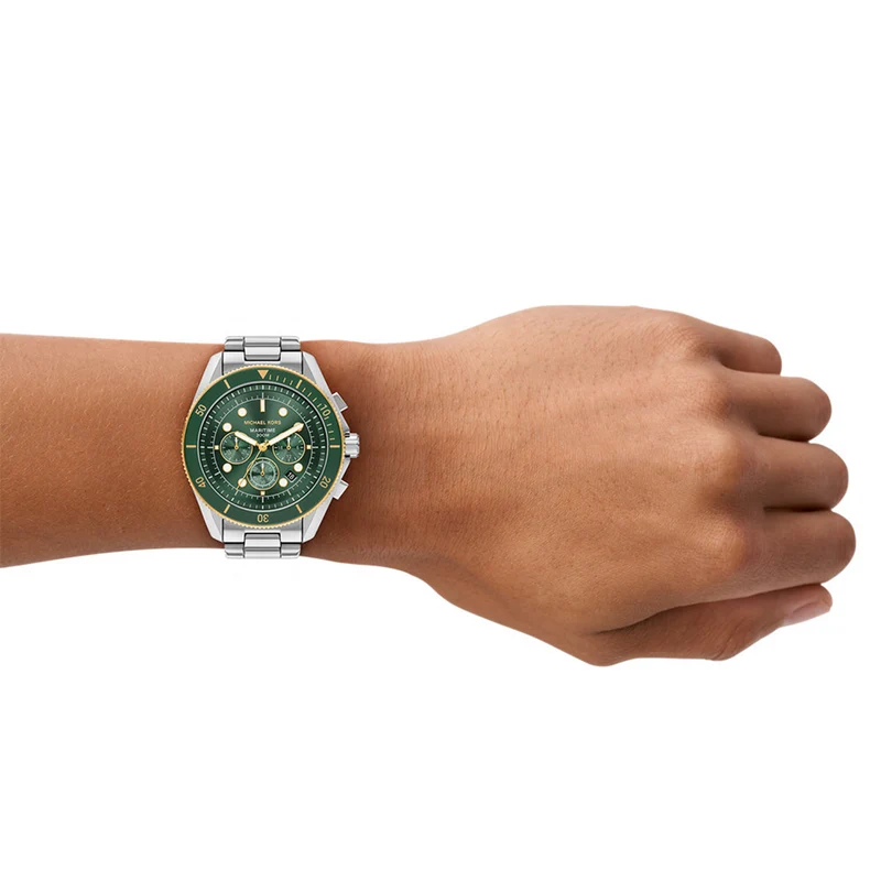 Michael Kors Maritime Montre Chronographe Pour Hommes MK9215