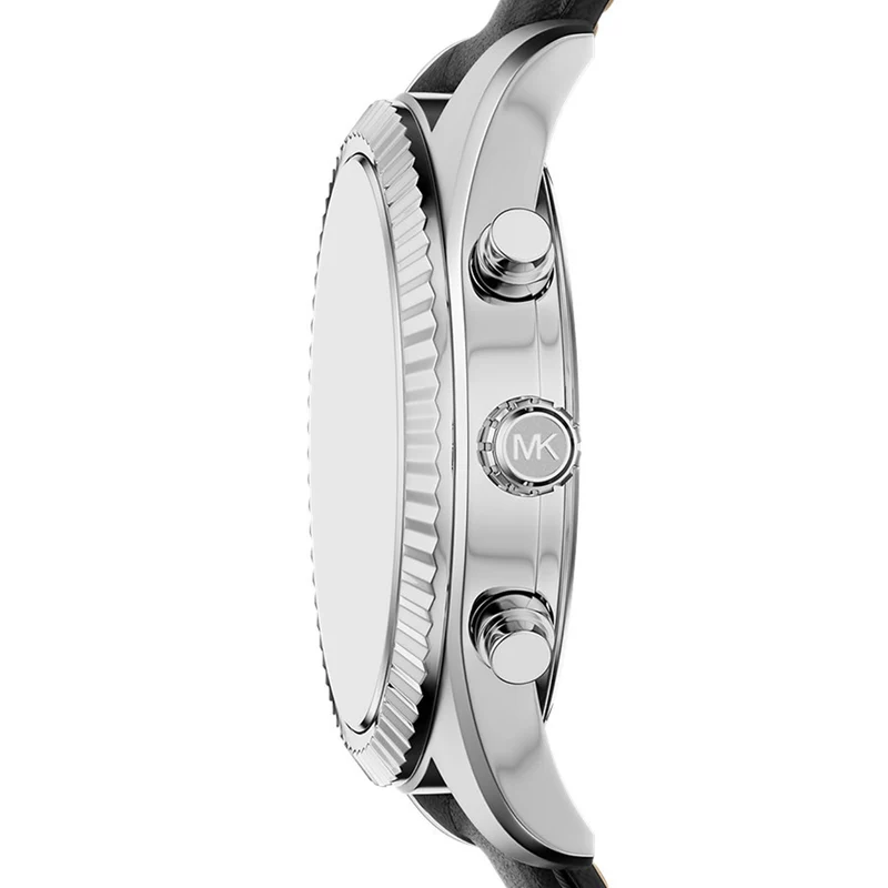 Michael Kors Lexington Round Black Dial Watch MK9256