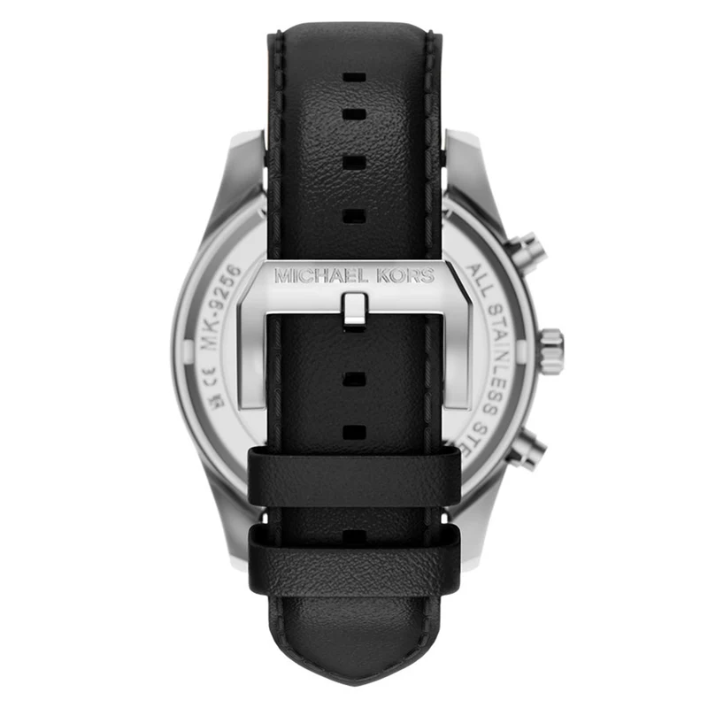 Michael Kors Lexington Round Black Dial Watch MK9256