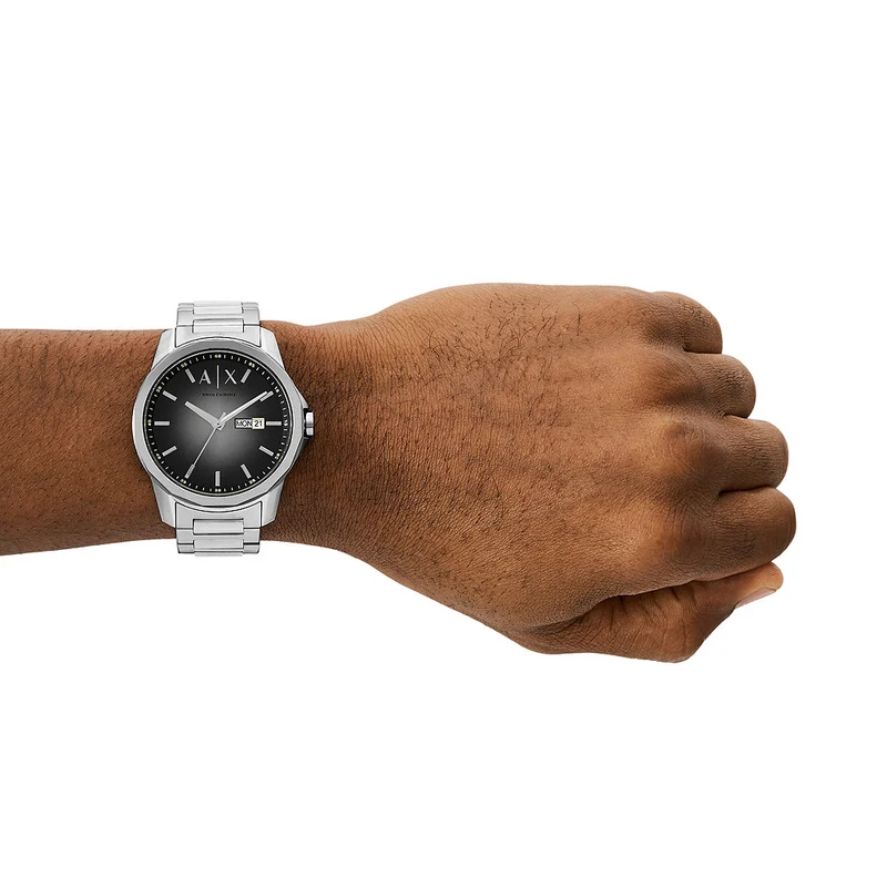 Armani Exchange Hommes Montre Argent AX1764