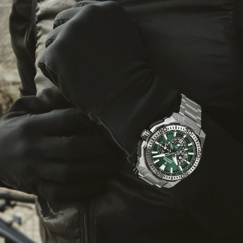 Festina Chrono Bike Montre Verte Pour Hommes F20724/3