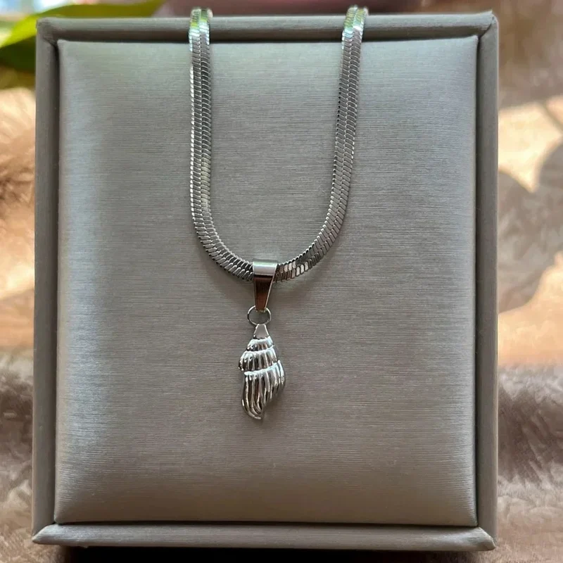 Collier Escargot Femme