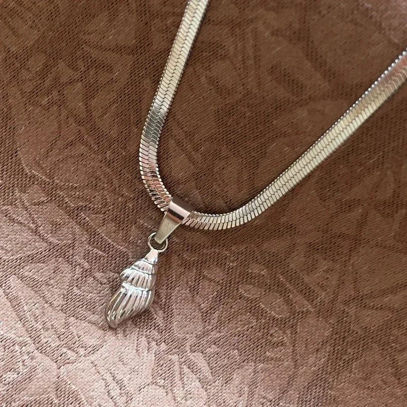 Collier Escargot Femme