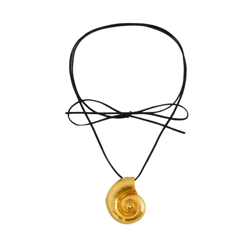 Collier Escargot Corde