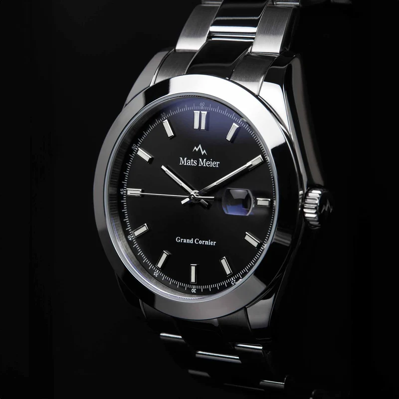 Mats Meier Grand Cornier Hommes Montre Argent MM00514