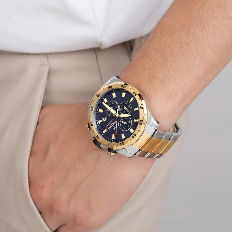 Festina Timeless Chrono Hommes Montre Or F20562/2