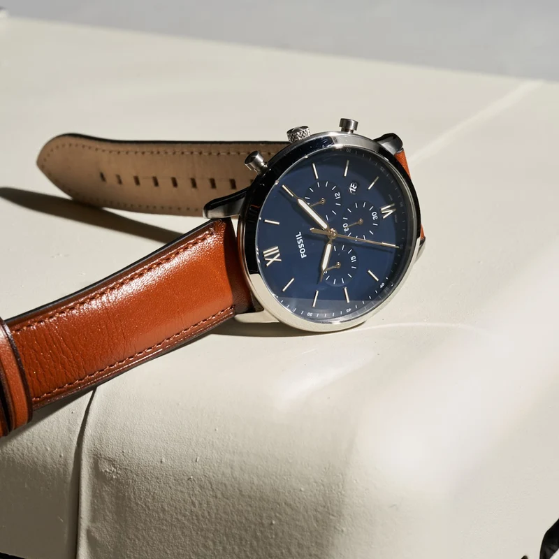 Fossil Neutra Chrono Hommes Montre Marron FS5453
