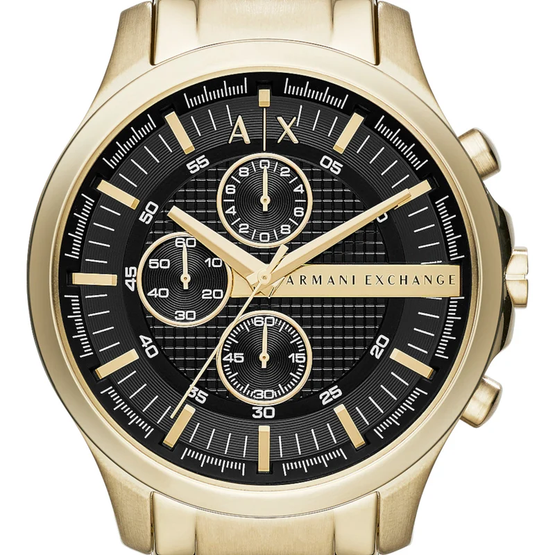 Armani Exchange Hampton Hommes Montre Or AX2137