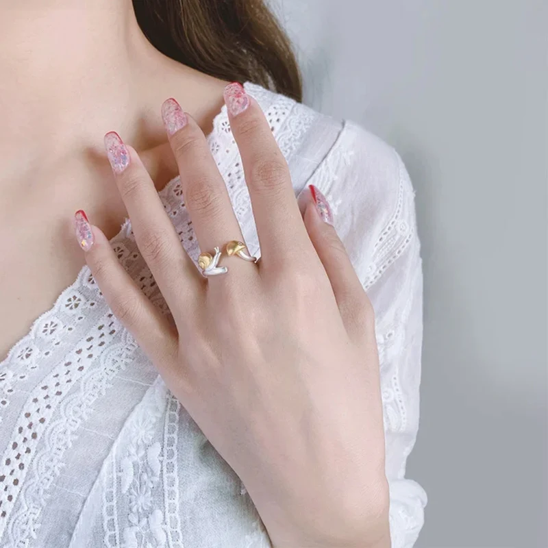 Bague Escargot Champignon