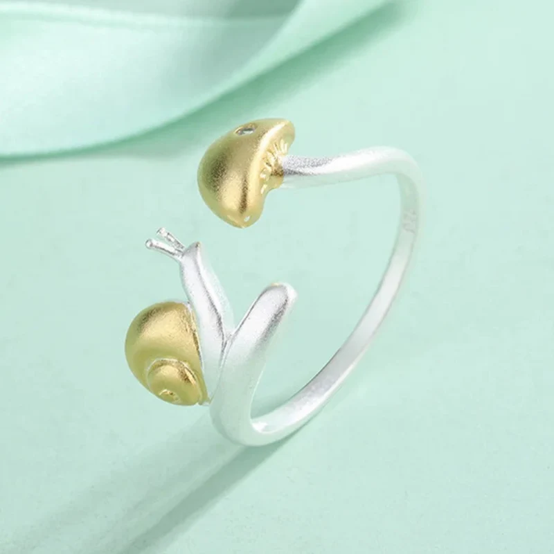 Bague Escargot Champignon