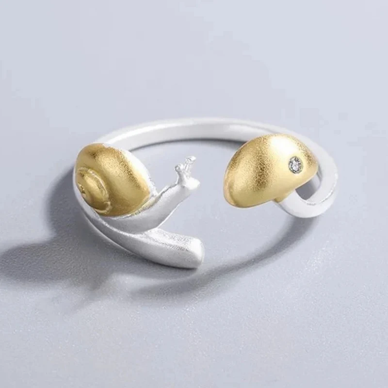 Bague Escargot Champignon