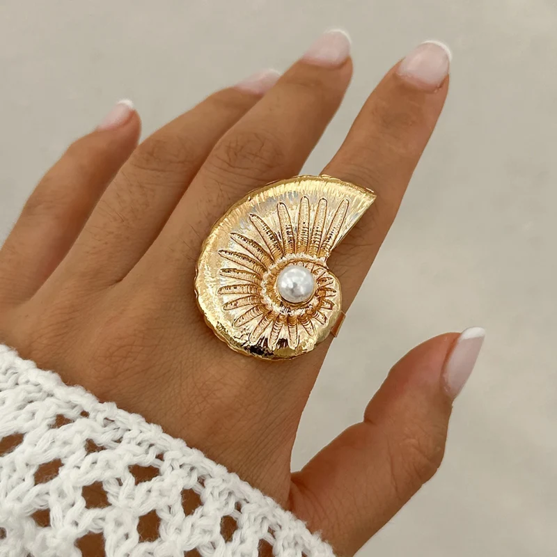 Grosse Bague Escargot