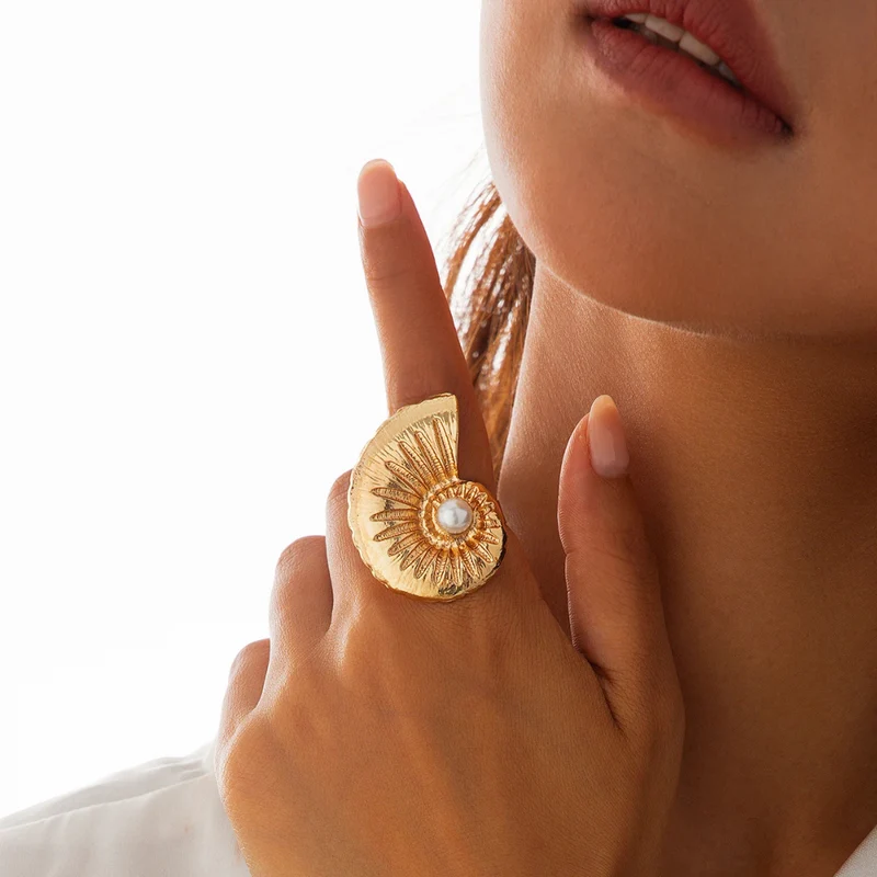 Grosse Bague Escargot