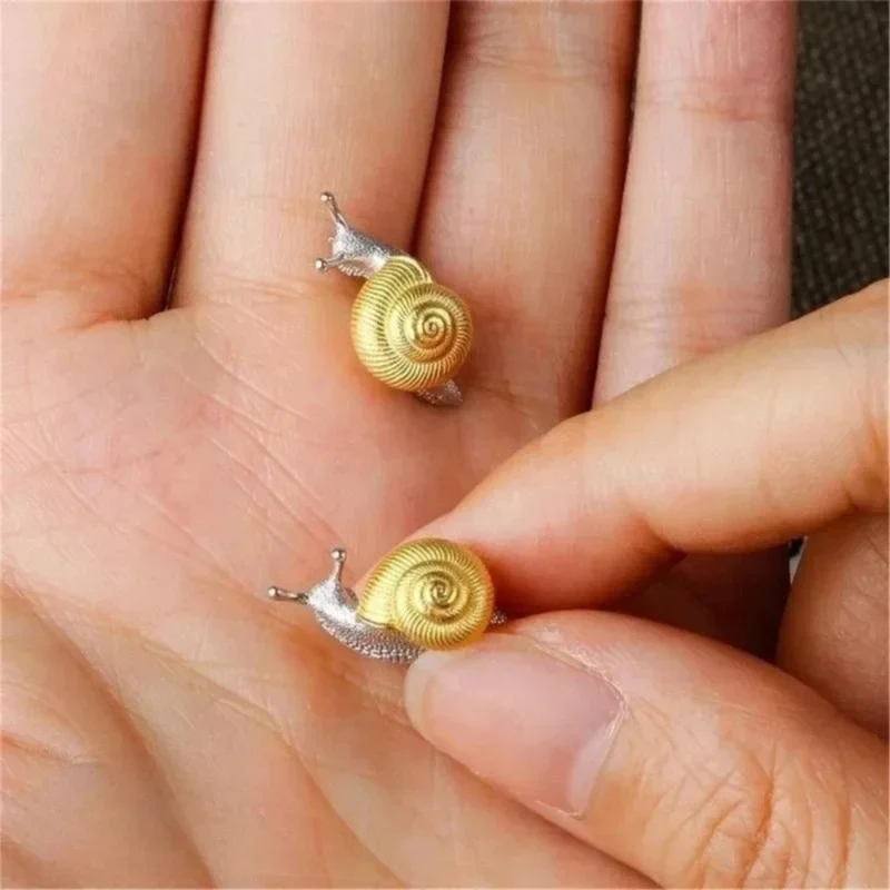 Boucles d'Oreilles Escargot Femme