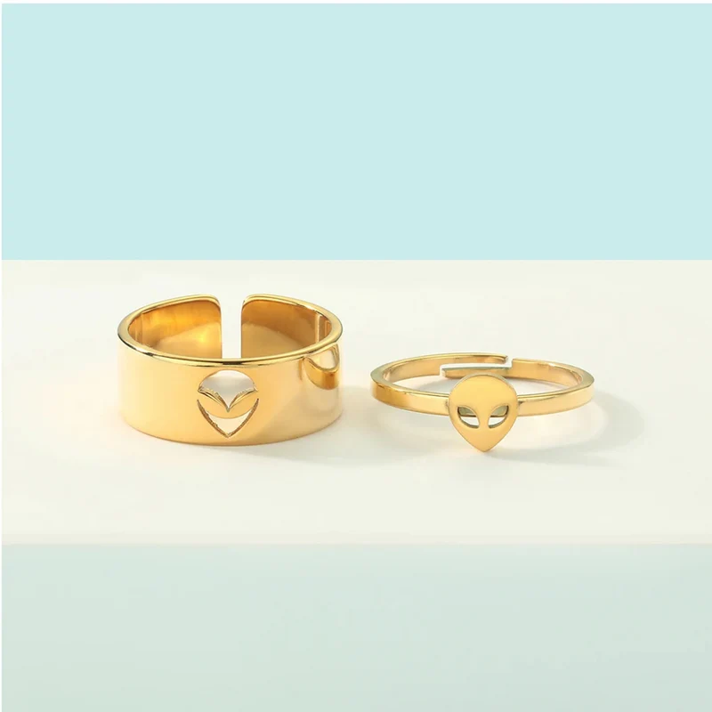 Double Bague Alien