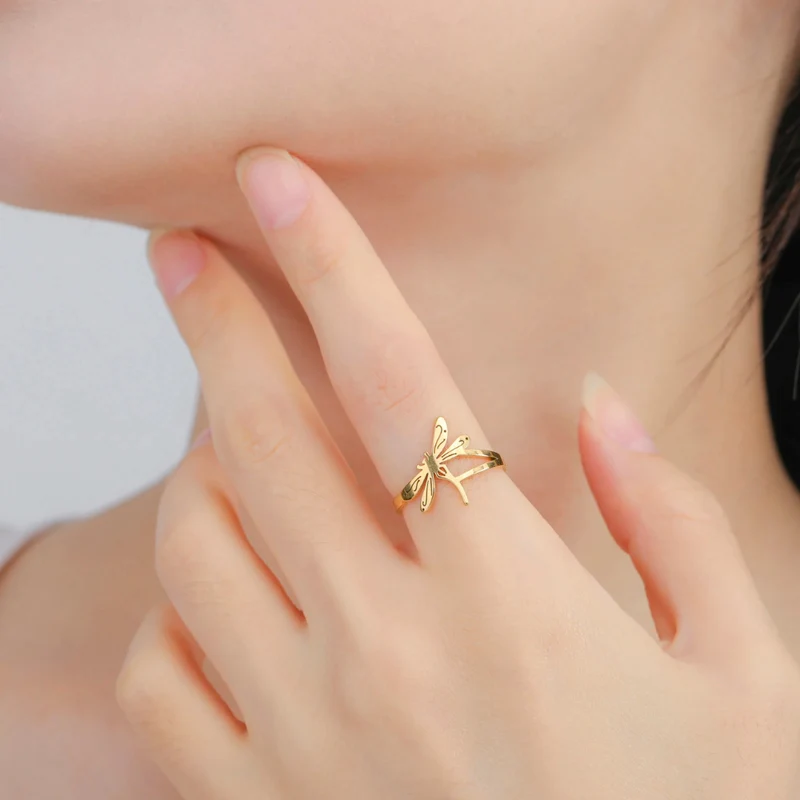 Bague Libellule Femme
