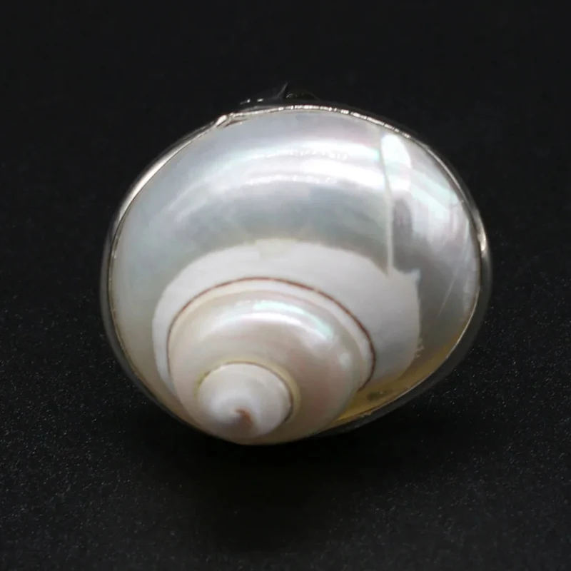 Bague Escargot Blanc