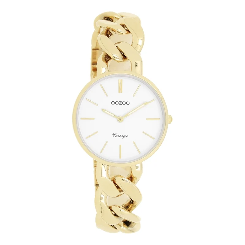 OOZOO Vintage Femmes Montre Or C20357