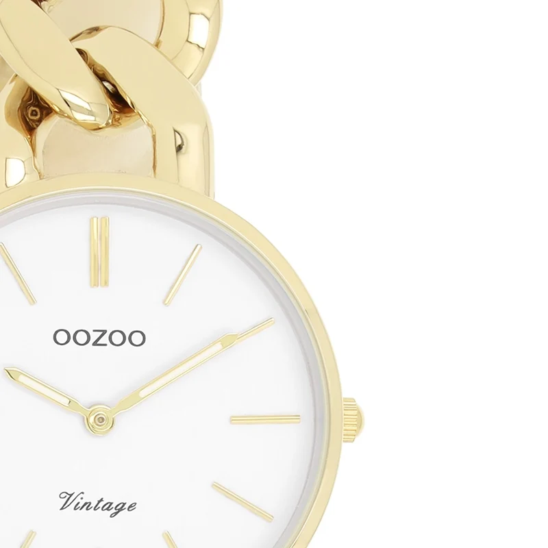 OOZOO Vintage Femmes Montre Or C20357