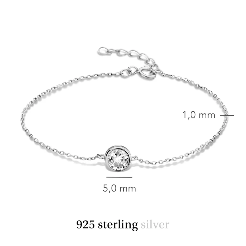 Violet Hamden Venus Bracelet en Argent 925 Sterling avec Pierre de Naissance VH320009-JUL