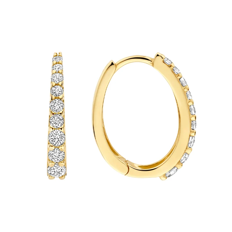 Blush Boucles d'oreilles en or 14 carats 7342YZI