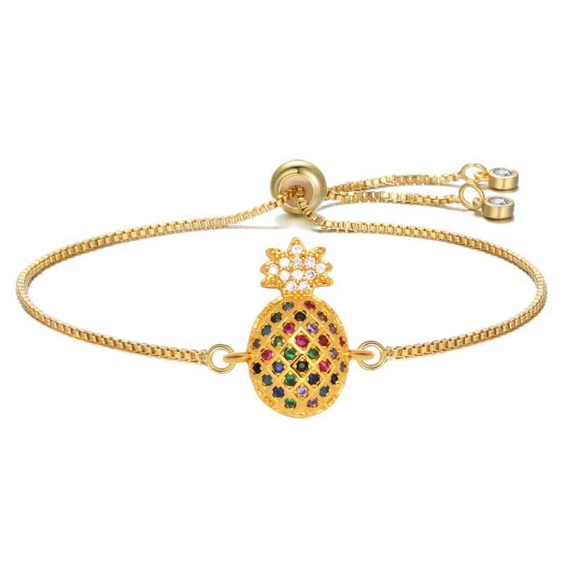 Bracelet Ananas Or