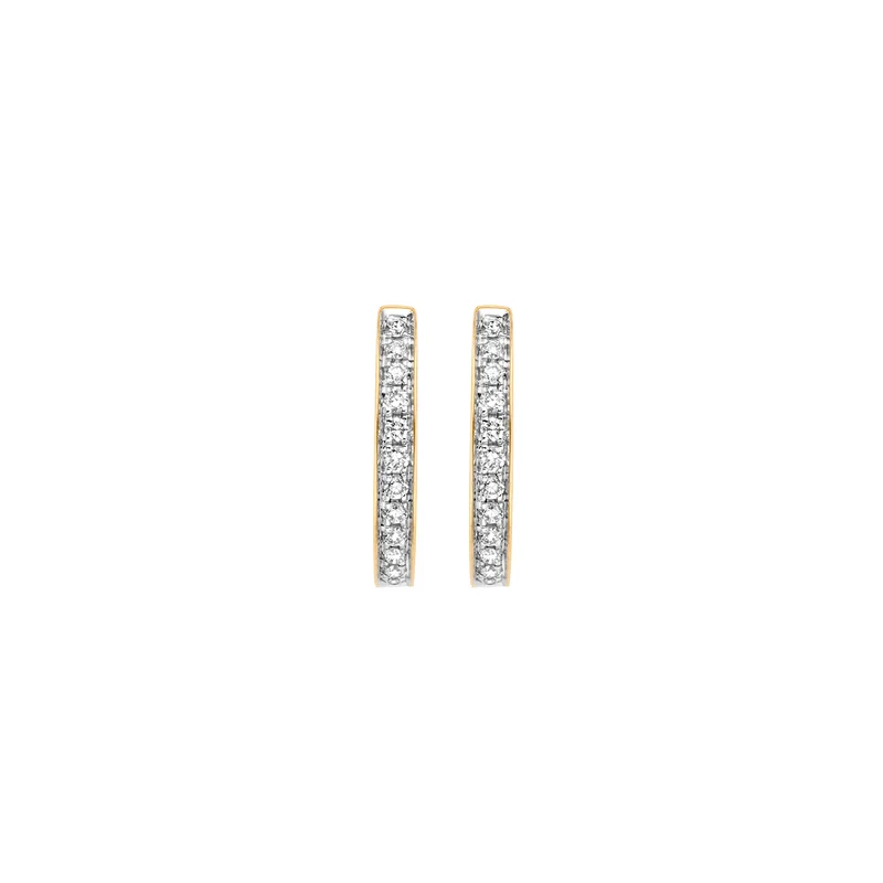Blush Diamonds Femmes Créoles Or 14 carats 7612BDI