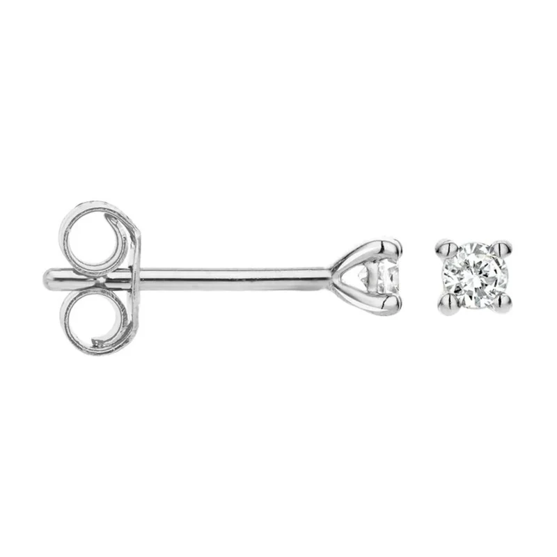 Blush Diamonds Boucles d'oreilles Or blanc 14 carats 7601WDI