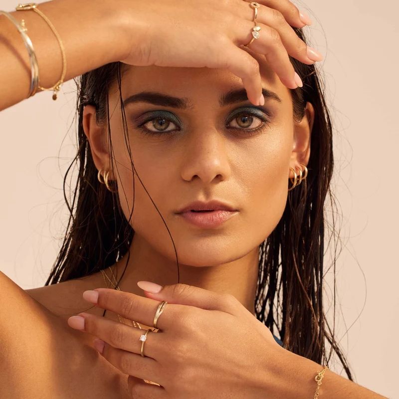 Beloro Jewels La Rinascente Femmes Créoles Or 9 carats BO360064