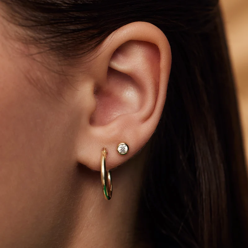 Beloro Jewels Monte Napoleone Boucles d'oreilles Or BO360012